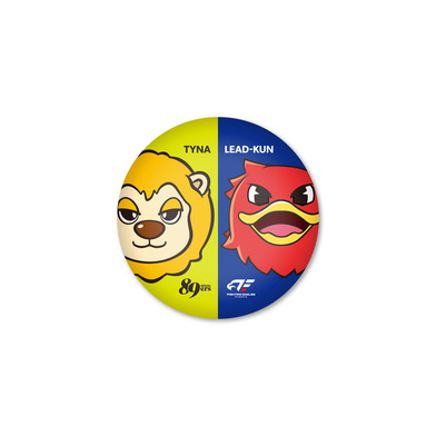 ティナ×リードくん コラボ缶バッジ